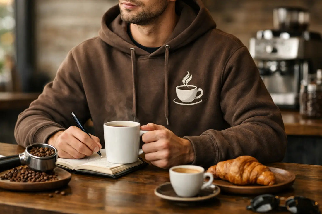 Coffee Themed Hoodies for Men, Made for Daily Rituals