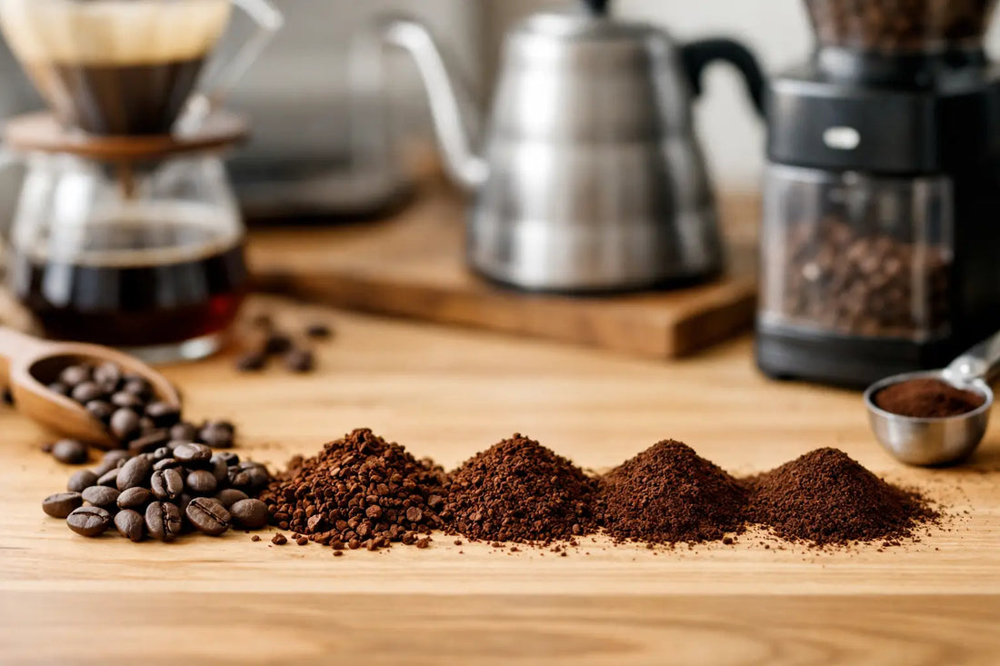 Coffee Grind Size Chart for Better Home Brews