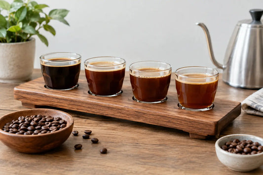 How to Create Coffee Tasting Flights at Home